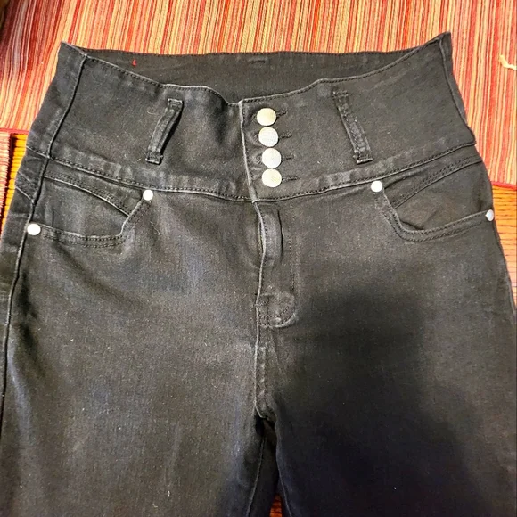 T & Y Women's High Waisted Jean Leggings - Picture 13 of 13